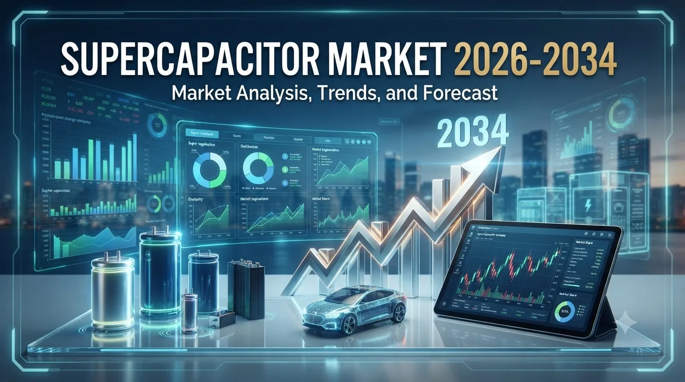 Global Supercapacitor Market Size, Share and Growth Report 2034