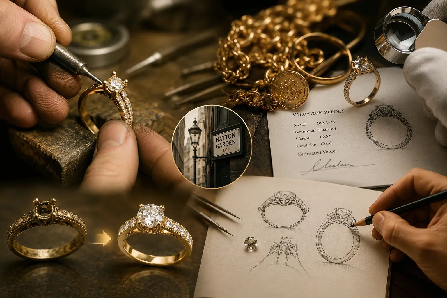 Breathe New Life into Old Gold: The Magic of Jewellery Repair and Valuation