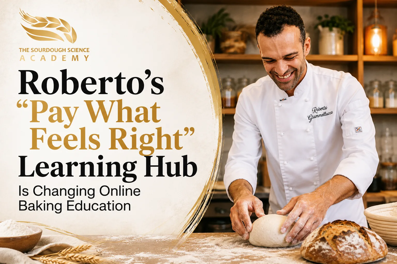 Roberto’s “Pay What Feels Right” Learning Hub Is Changing Online Baking Education