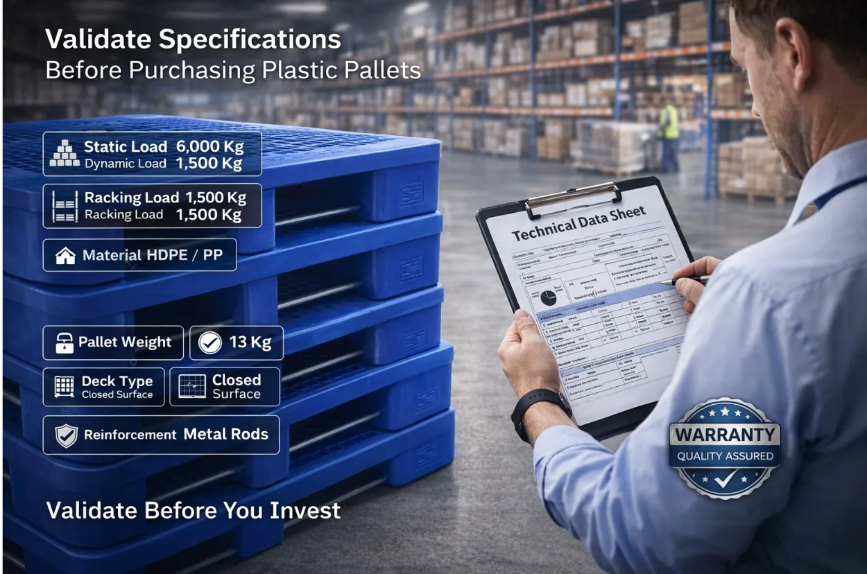 Key Important factors Businesses Have to Consider Before Buying Plastic Pallets