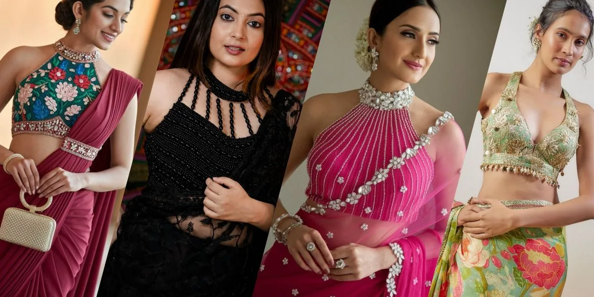 How to Choose the Perfect Halter Neck Blouse for Your Body Type