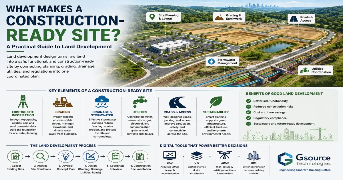 What Makes a Construction-Ready Site? A Practical Guide to Land Development