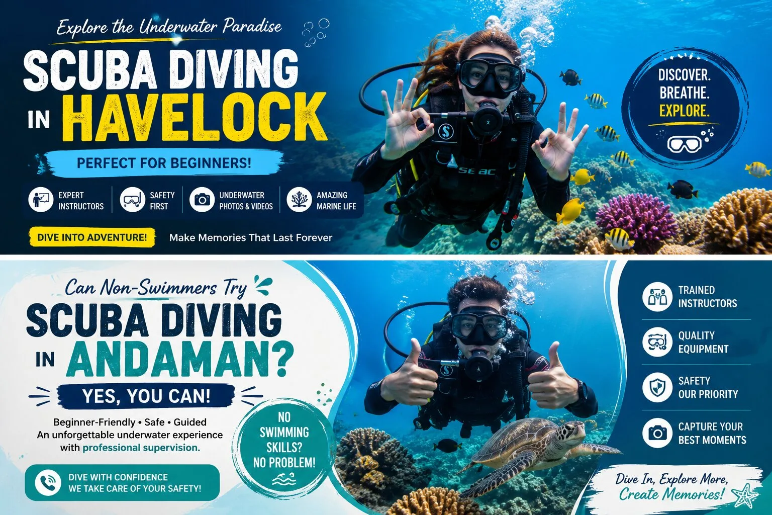 How to Plan Scuba Diving During an Andaman Trip