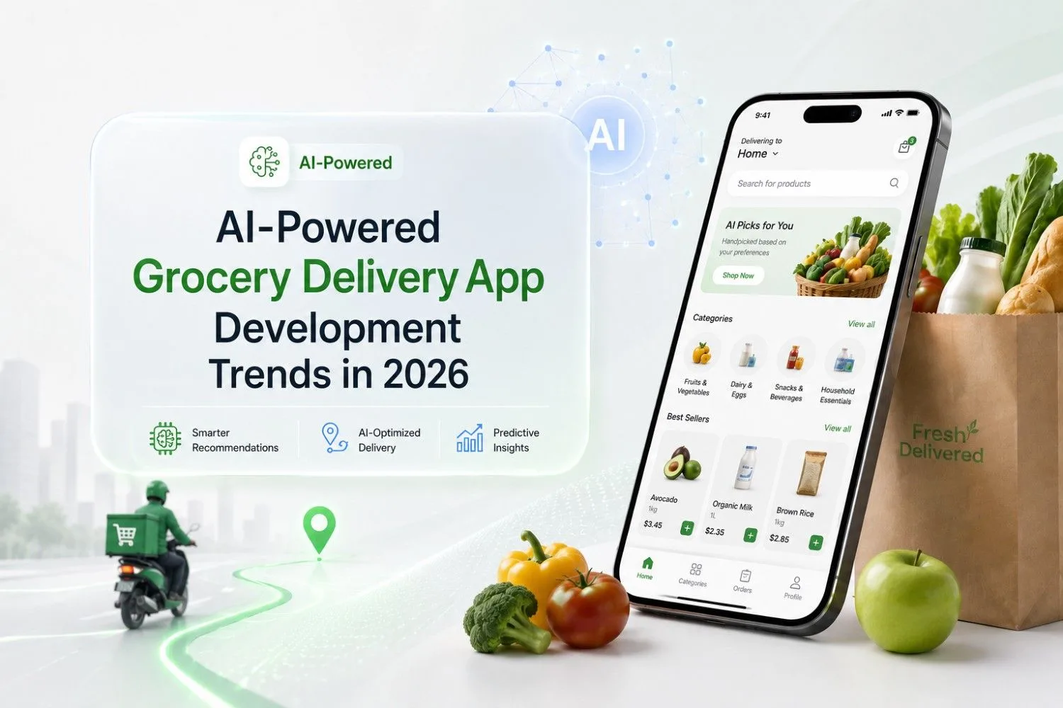 AI-Powered Grocery Delivery App Development Trends in 2026