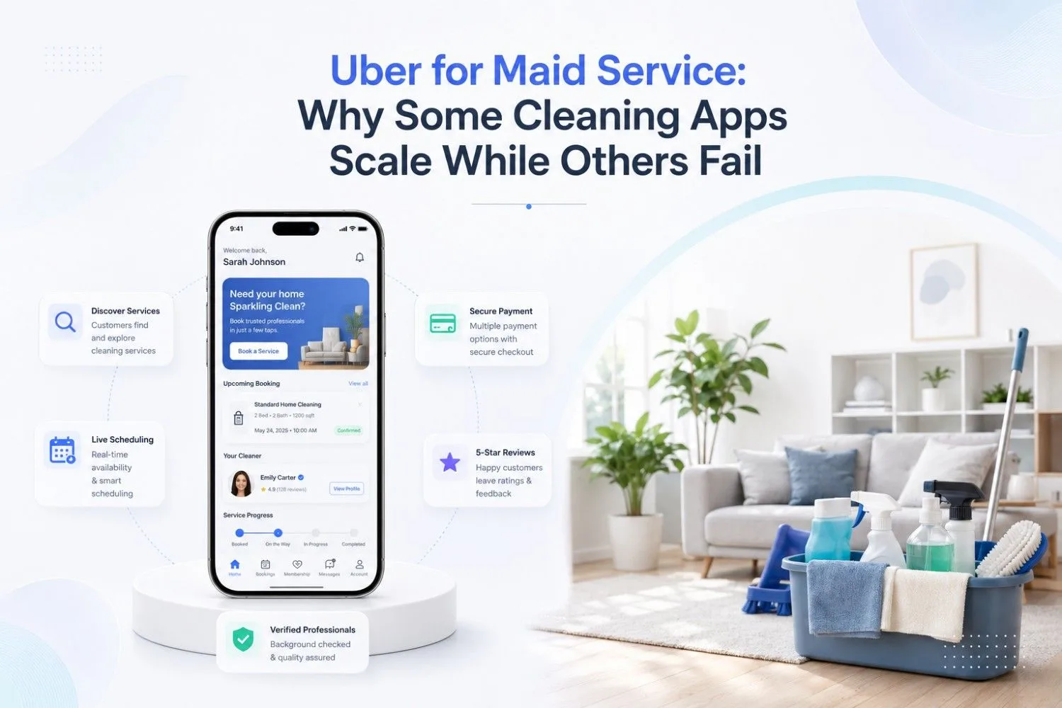 Uber for Maid Service: Why Some Cleaning Apps Scale While Others Fail