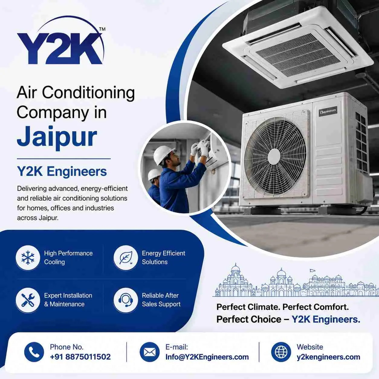 Air Conditioning Company in Jaipur | Y2K Engineers