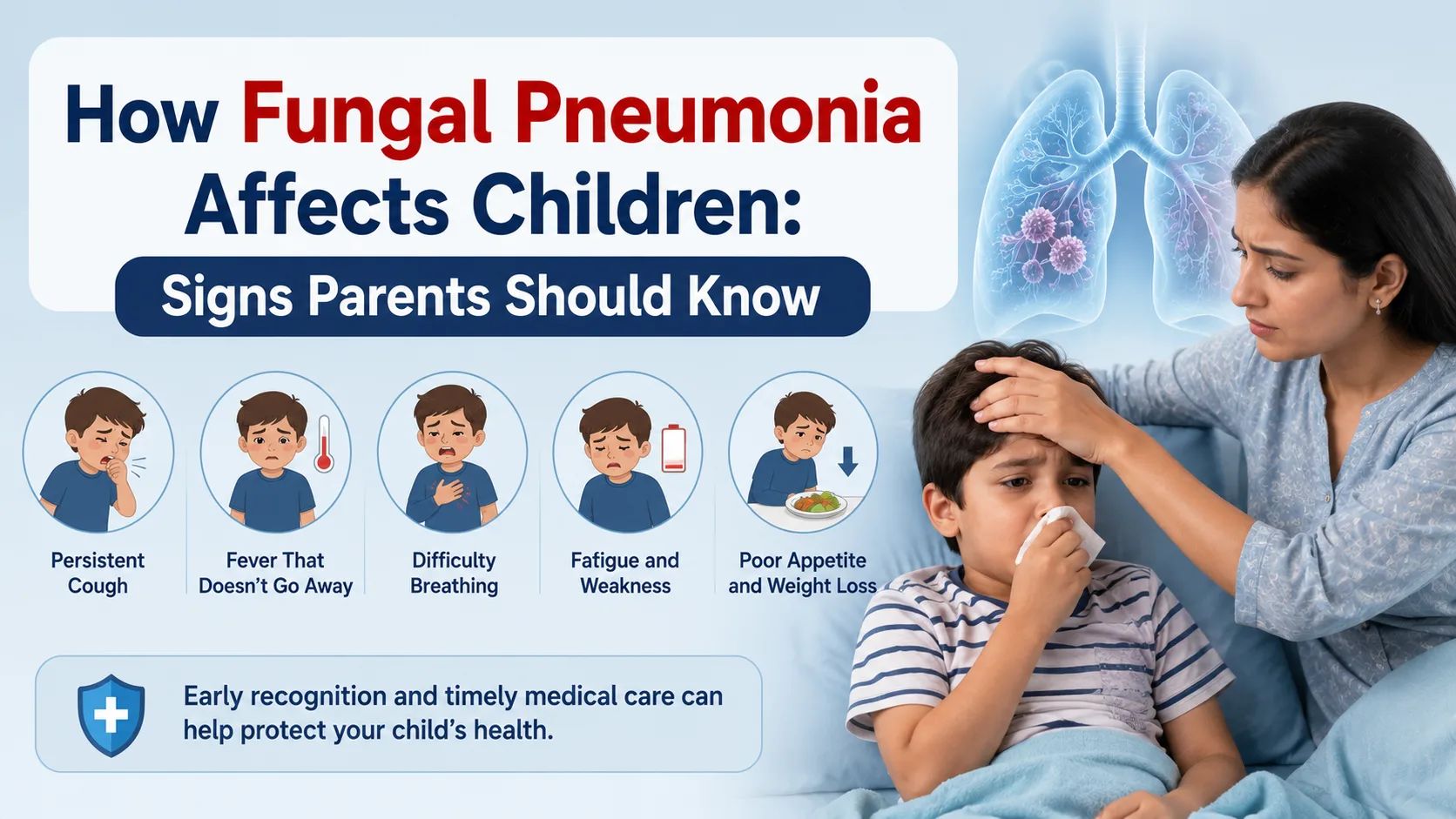 How Fungal Pneumonia Affects Children: Signs Parents Should Know