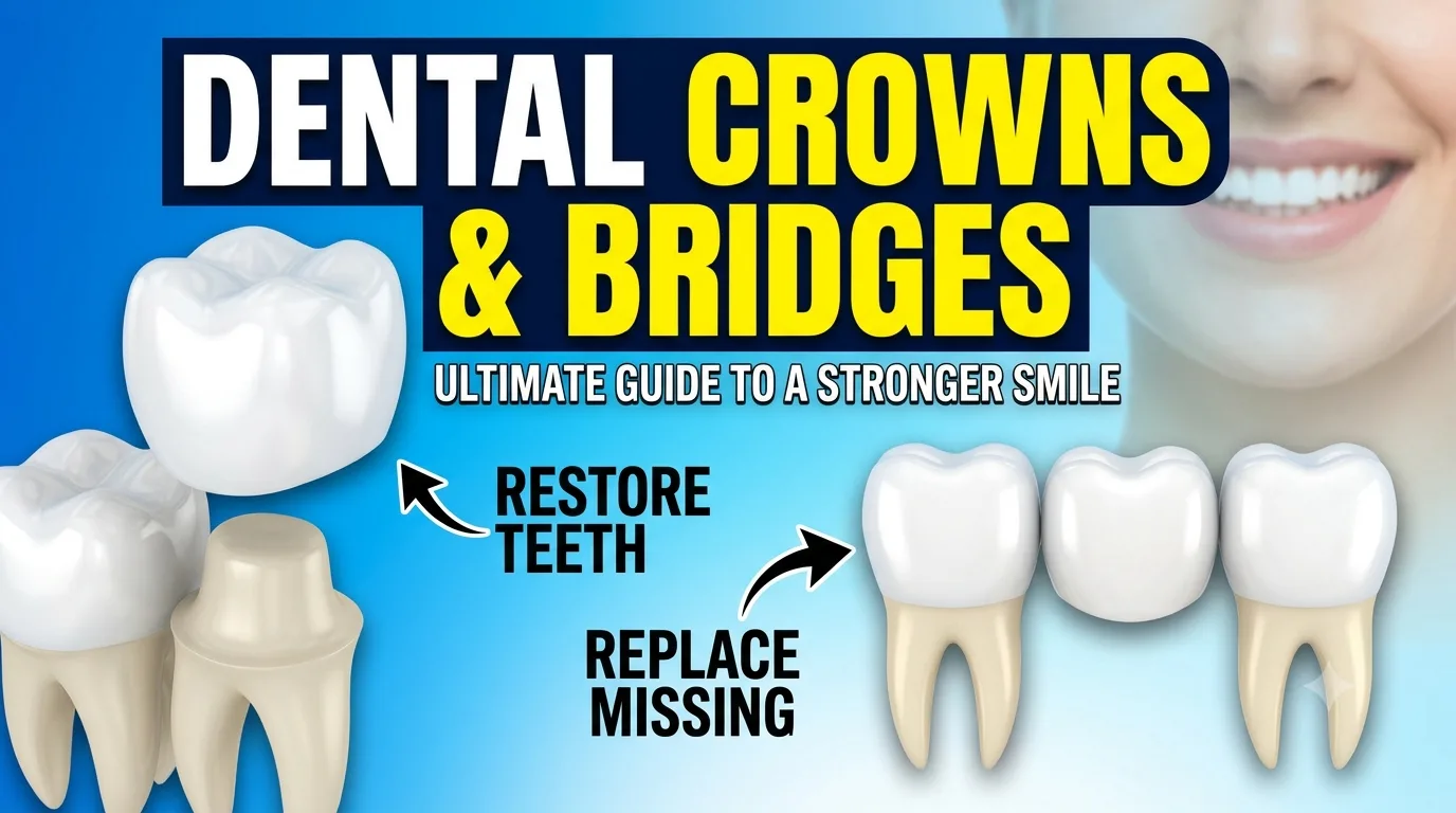 Everything You Need to Know About Dental Crowns and Bridges for a Stronger, Healthier Smile