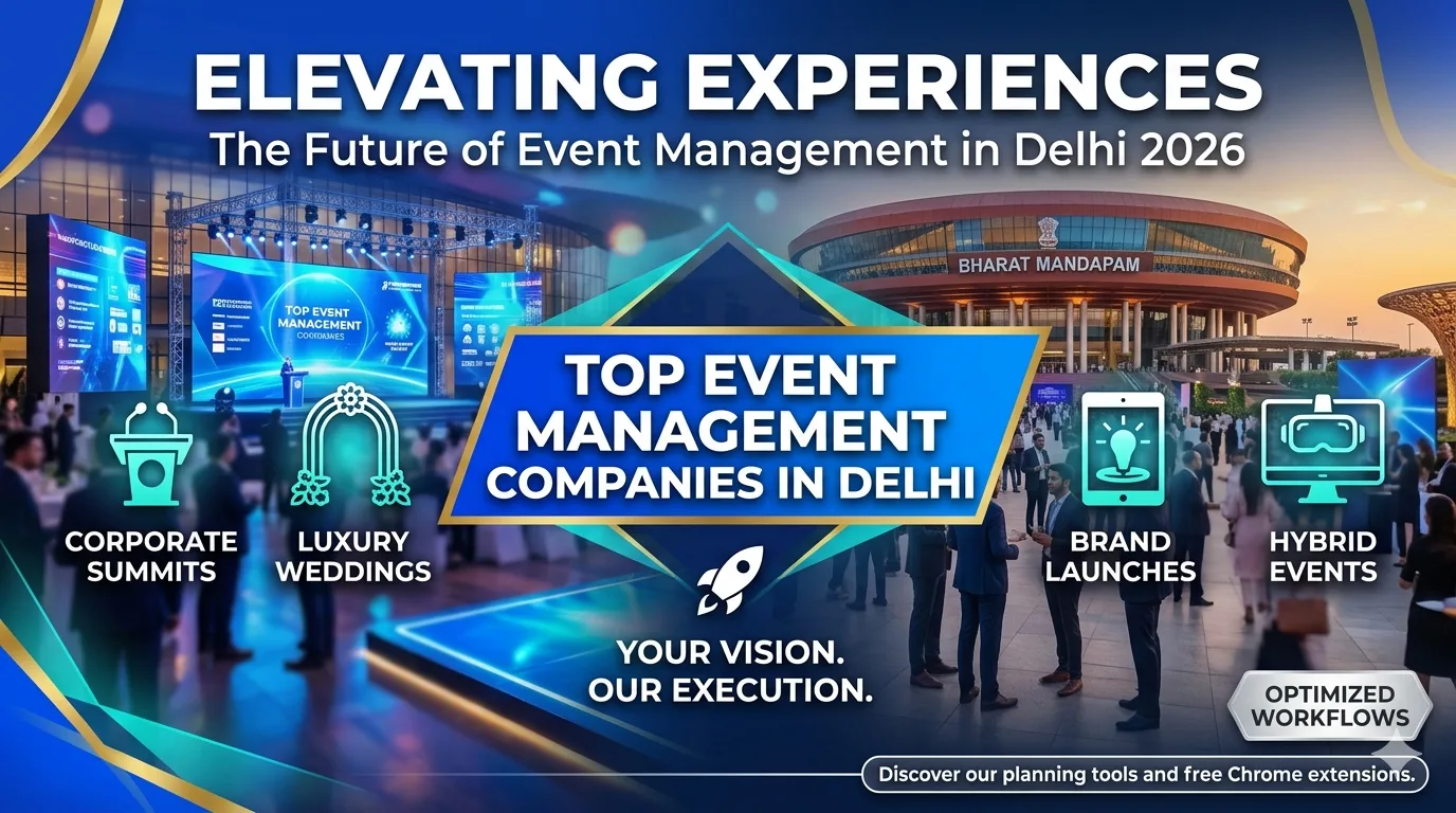 Event Management Companies in Bangalore for Luxury Celebrations
