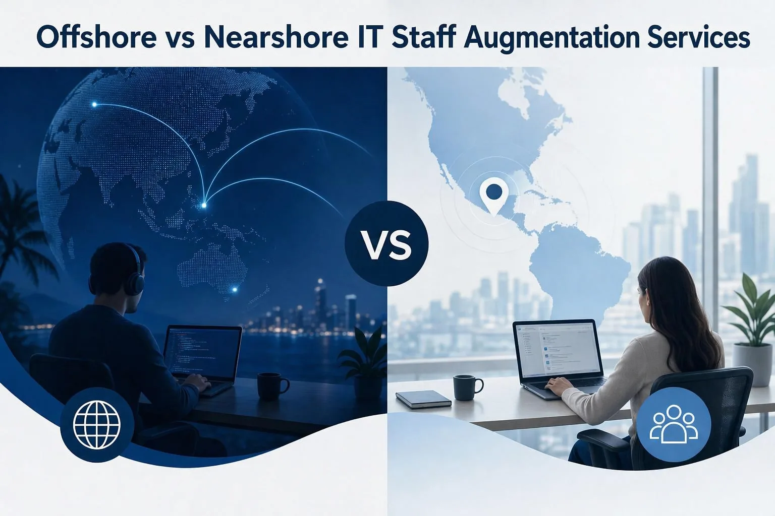 Offshore vs. Nearshore Staff Augmentation: A Practical Decision Guide