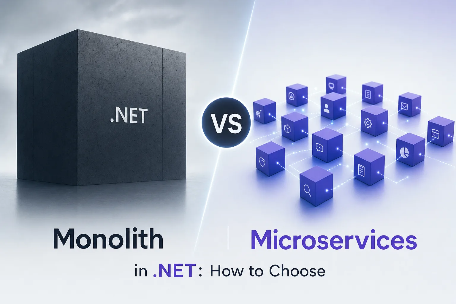 Monolith vs Microservices in .NET: How to Decide
