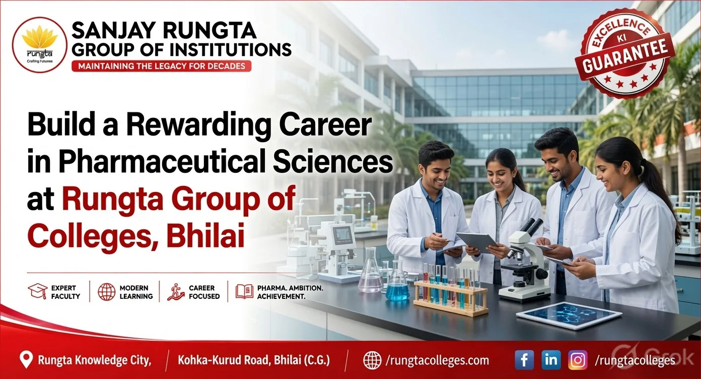 Build a Rewarding Career in Pharmaceutical Sciences at Rungta Group of Colleges, Bhilai