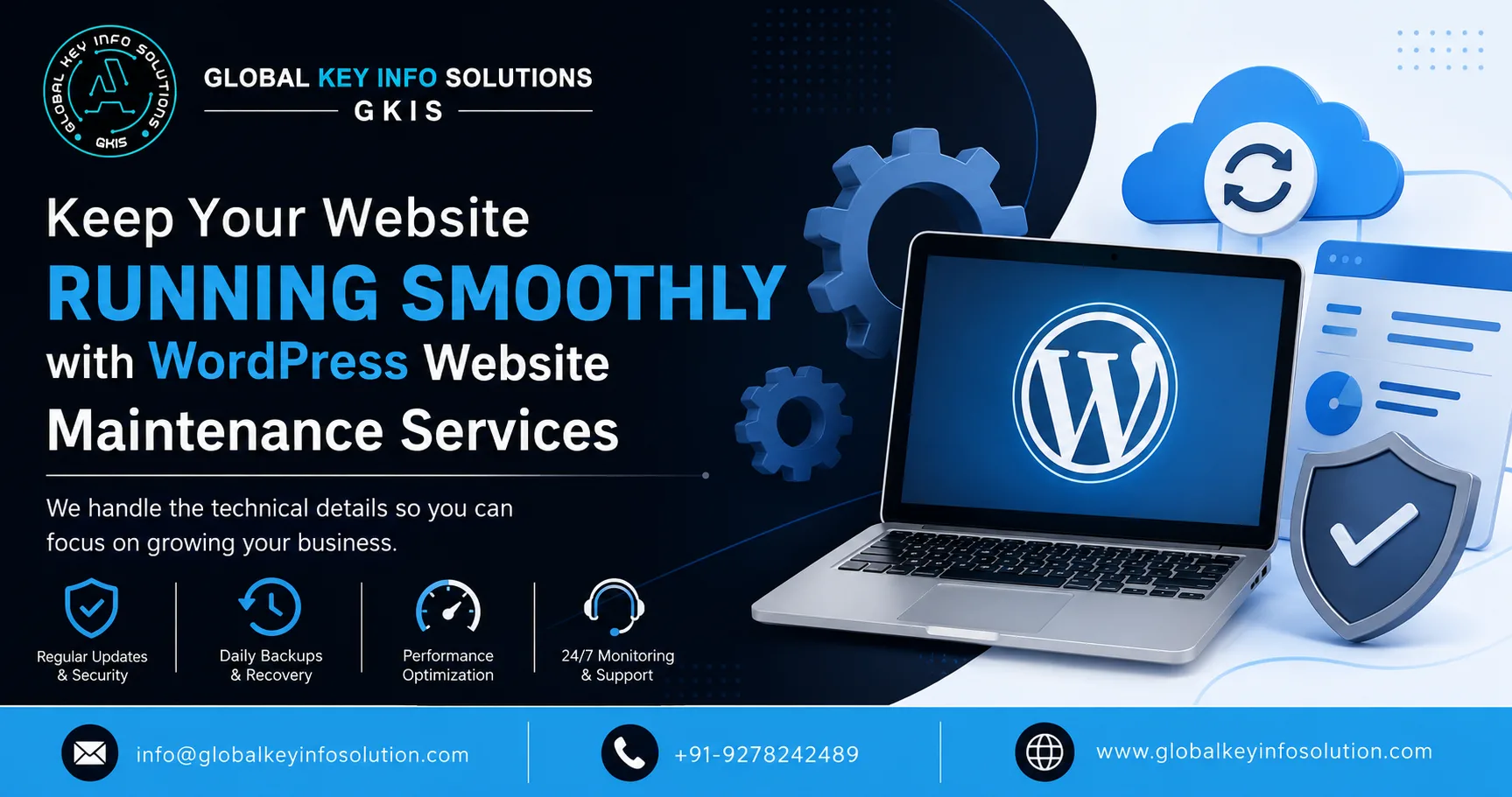 Keep Your Website Running Smoothly with WordPress Website Maintenance Services