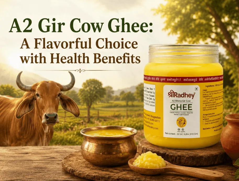 Why Choose A2 Gir Cow Ghee for Everyday Wellness?