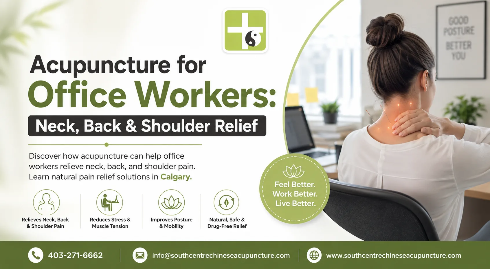 Acupuncture for Office Workers: Neck, Back & Shoulder Relief