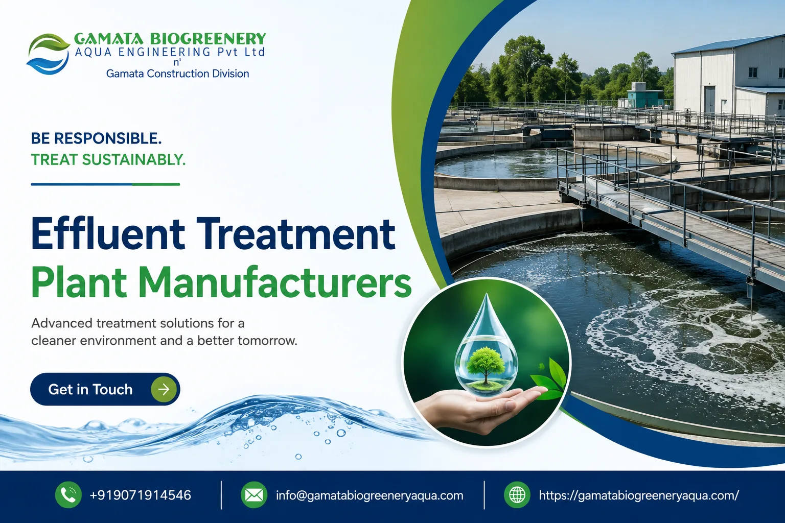 Advanced Effluent and Water Management Solutions by Gamata Biogreenery