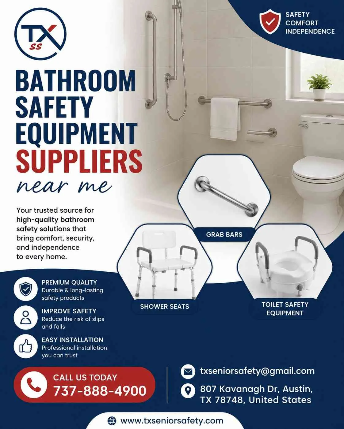 The Insider's Guide to Choosing a Local Bathroom Safety Equipment Supplier