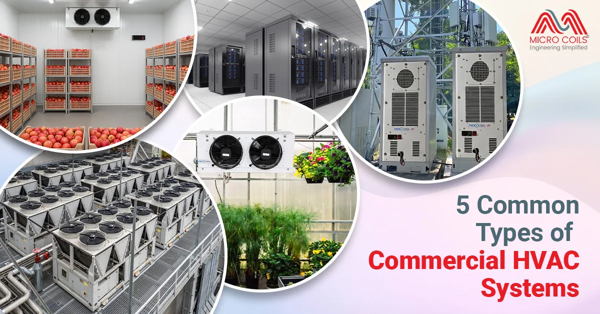 5 Common Types of Commercial HVAC Systems