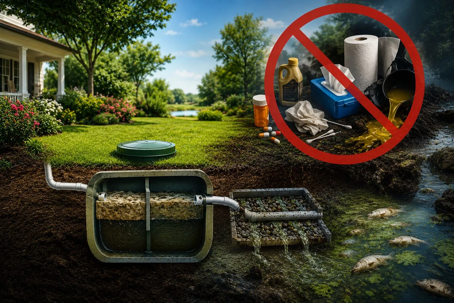 How Improper Waste Disposal Can Harm Your Septic System