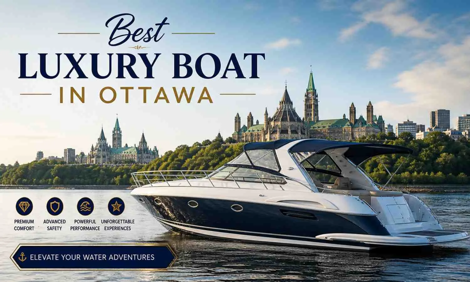 Experience the Best Luxury Boat in Ottawa for Water Adventures