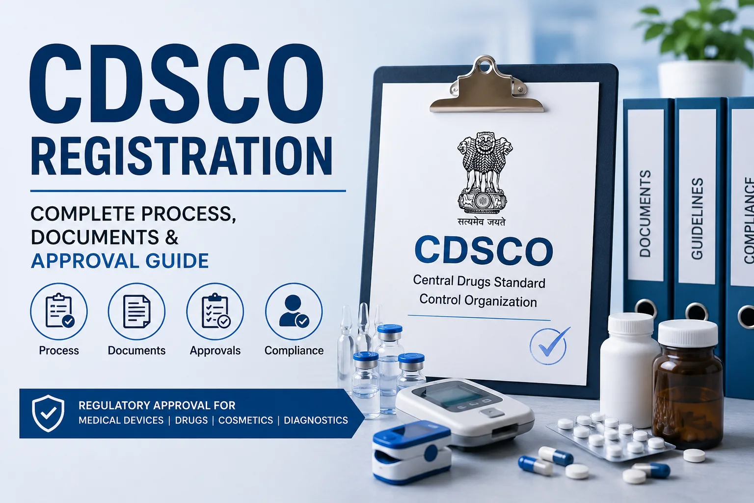 CDSCO Registration: Complete Process, Documents & Approval Guide
