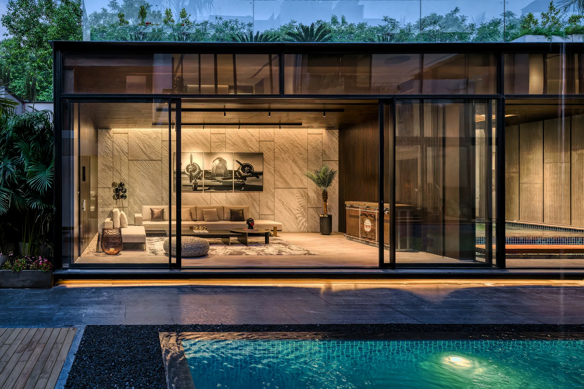 Minimal Aluminium Door Designs for Modern Villas and Luxury Residences