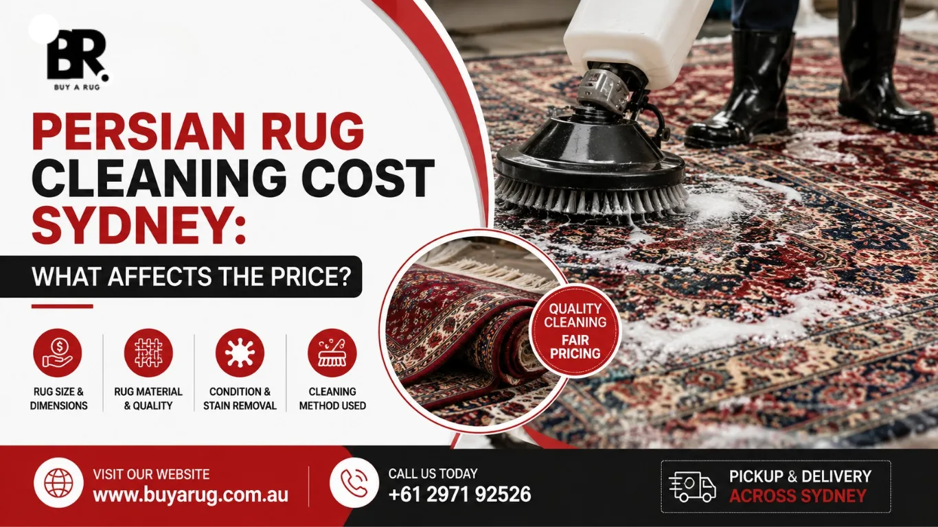 Persian Rug Cleaning Cost Sydney: What Affects the Price?