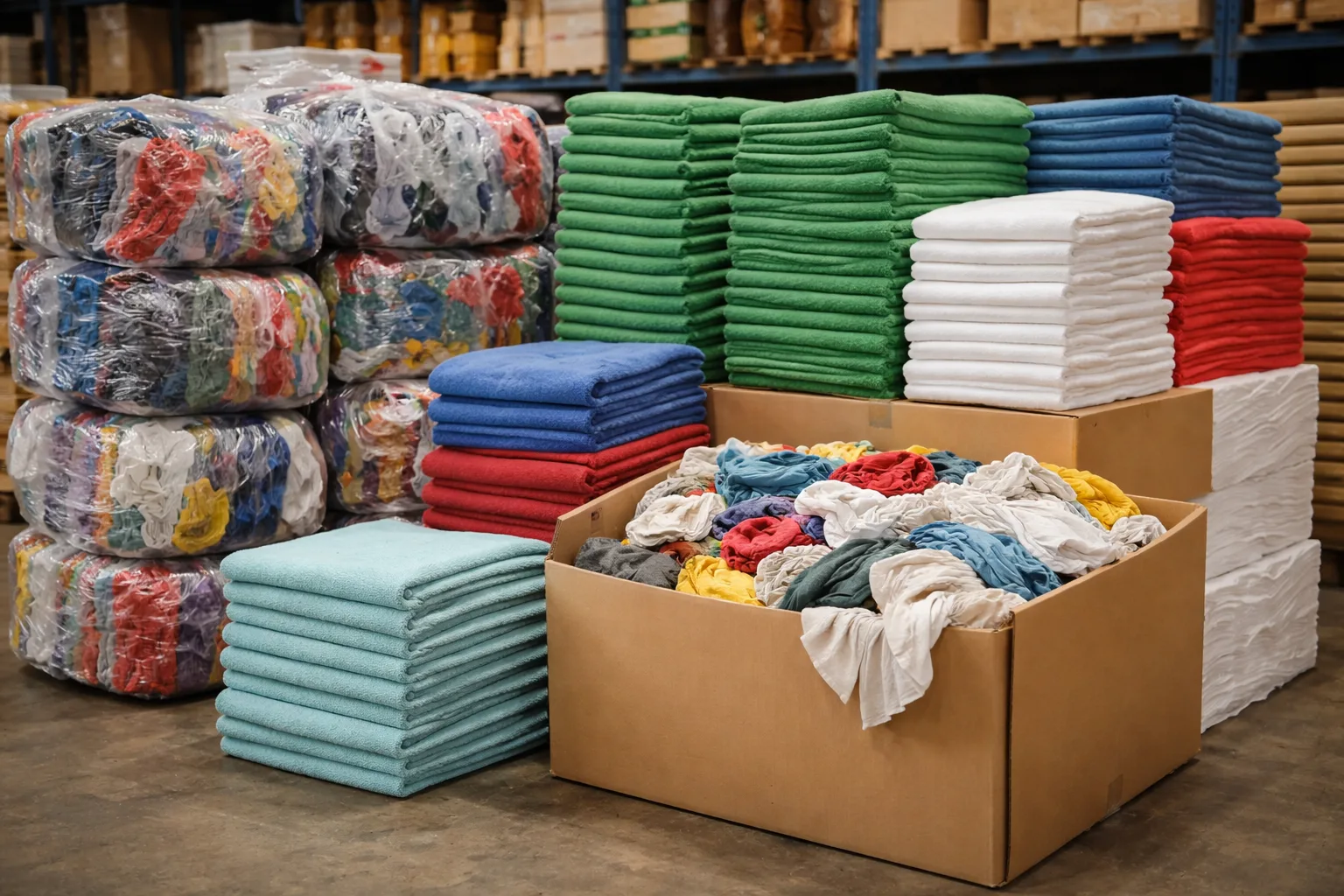 All Rags by Wiping Hub: Practical Cleaning Rags for Everyday Work