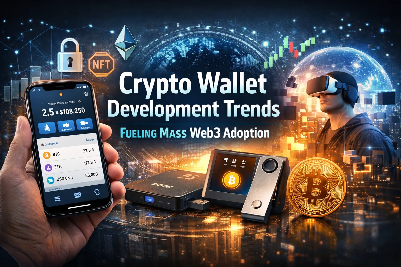 Crypto Wallet Development Trends Fueling Mass Web3 Adoption