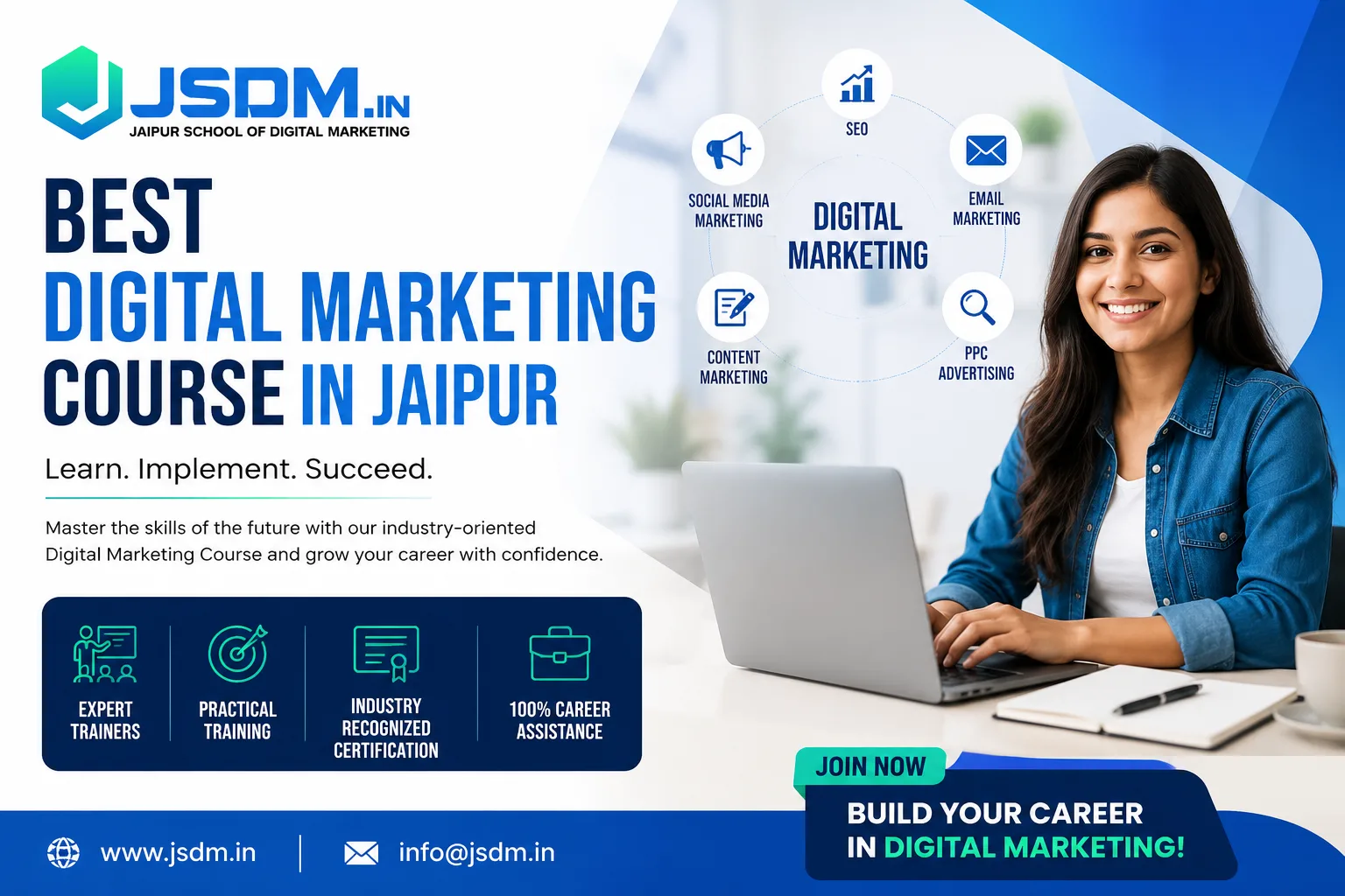 Best Digital Marketing Course In Jaipur: How to Choose the Right Program for a Successful Career