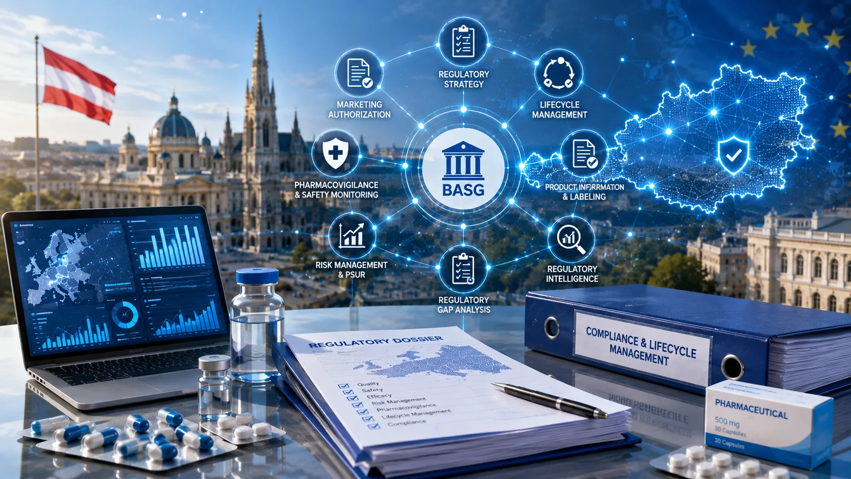 Regulatory Affairs and Pharmacovigilance in Austria: A Lifecycle Guide for Pharma Companies