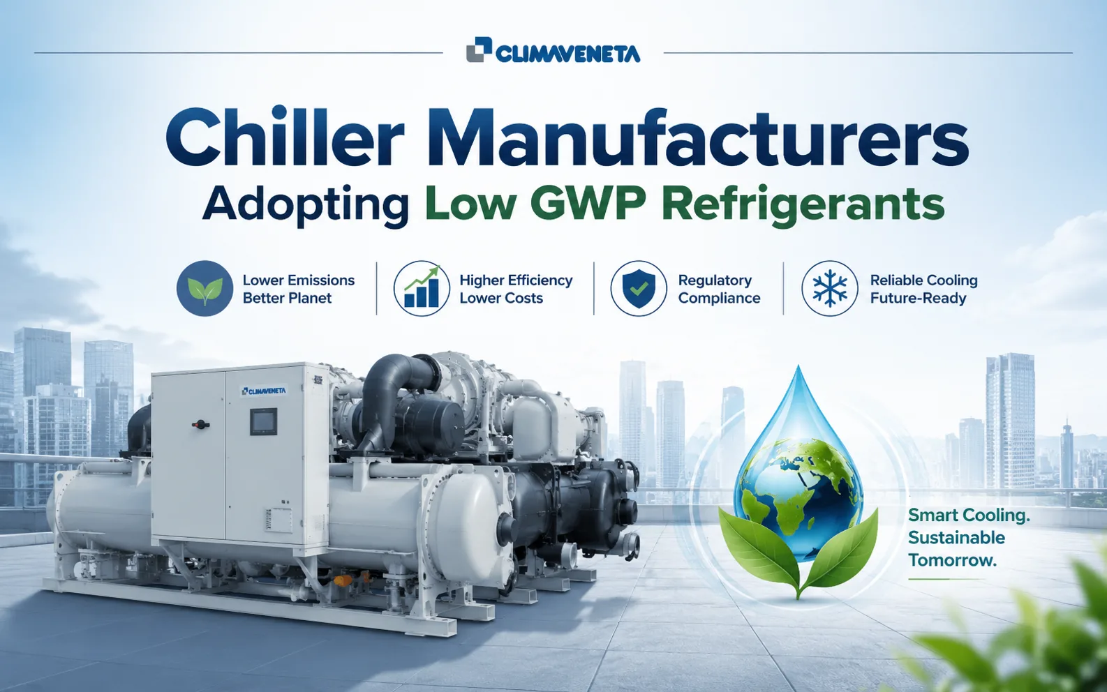 Chiller Manufacturers Adopting Low GWP Refrigerants
