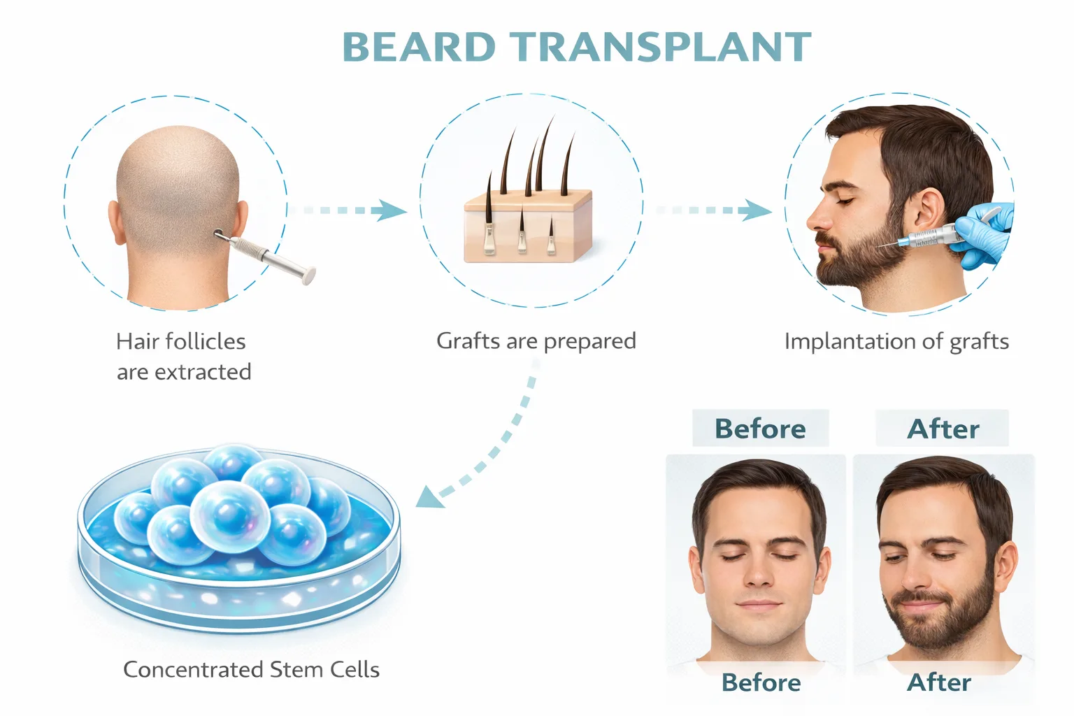 How to Find the Best Beard Hair Transplant Near Me for Natural Results