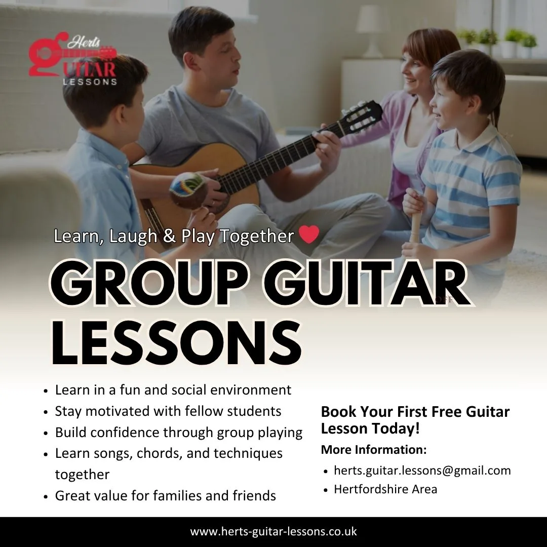 Group vs Private Guitar Lessons in Hertfordshire: Which Option Is Right for You?