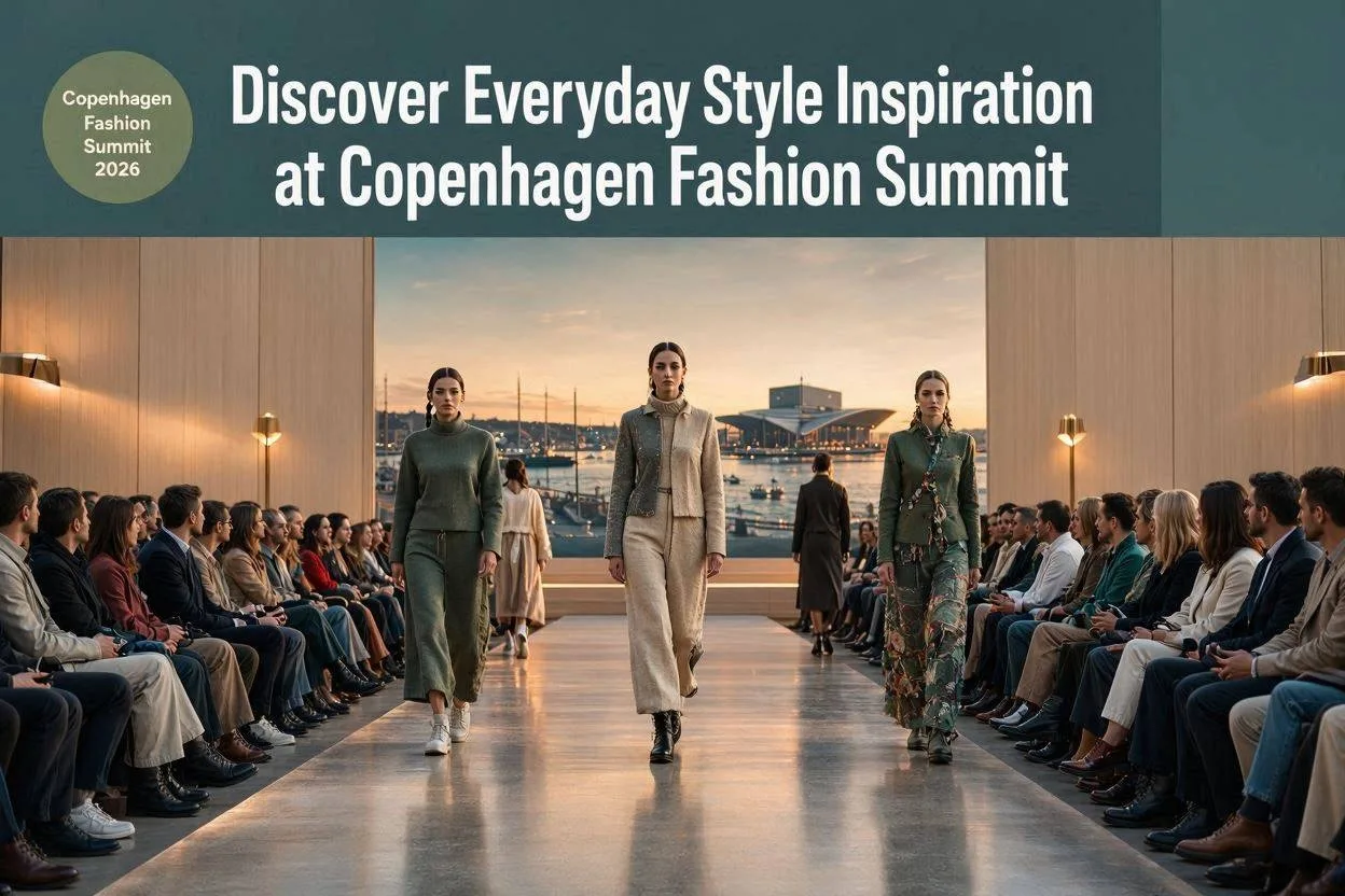 Discover Everyday Style Inspiration at Copenhagen Fashion Summit