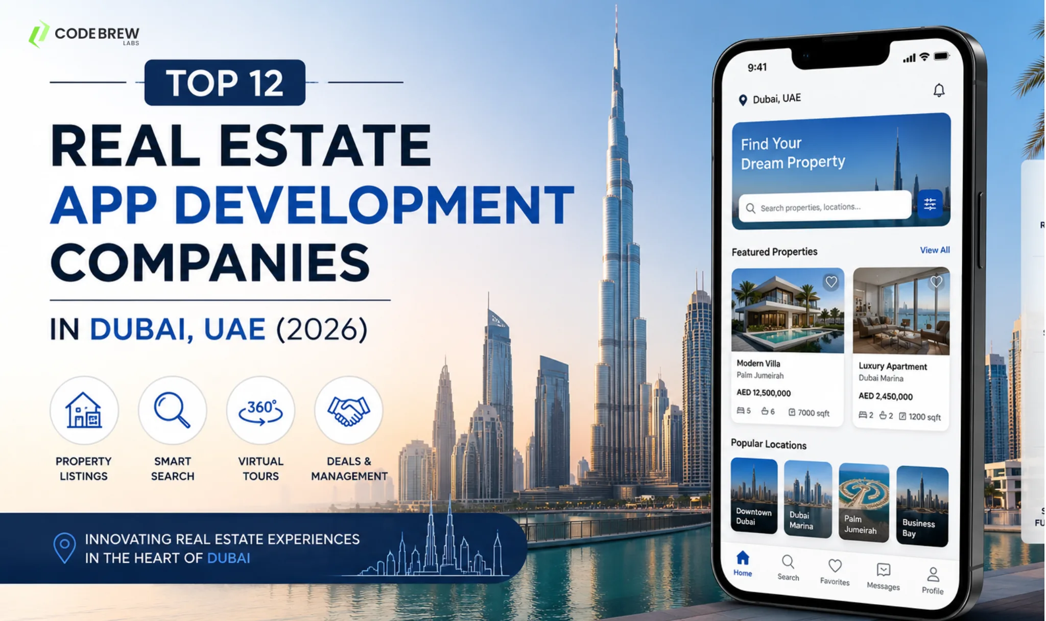 Top 12 Real Estate App Development Companies in Dubai, UAE (2026)
