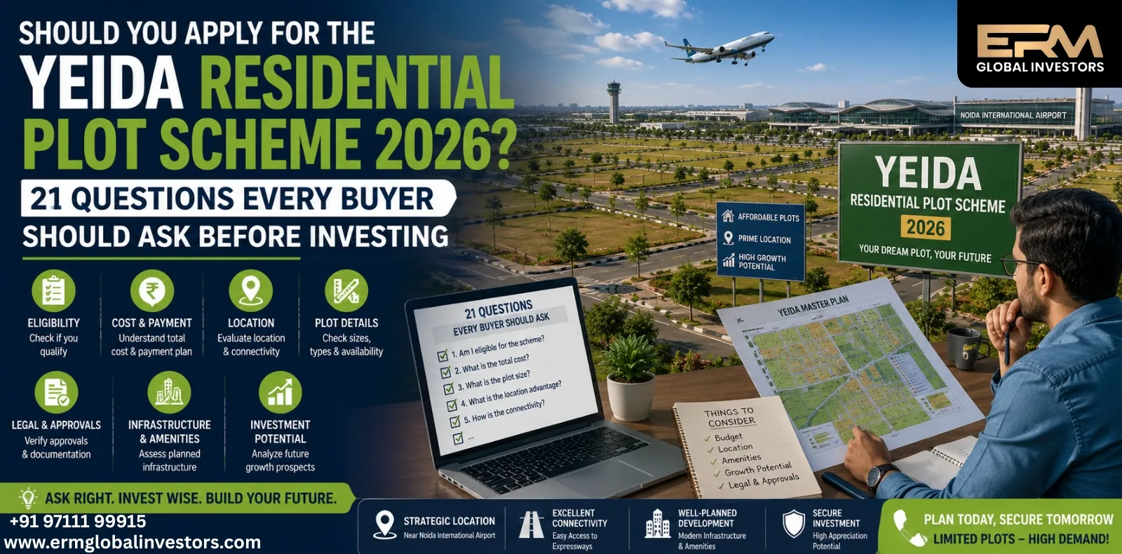 Should You Apply for the YEIDA Residential Plot Scheme 2026? 21 Questions Every Buyer Should Ask Before Investing