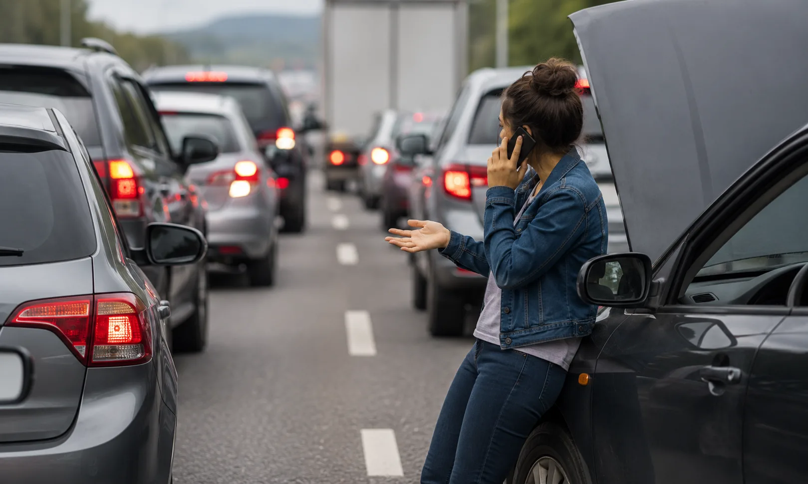 What to Do If Your Car Stops in Heavy Traffic