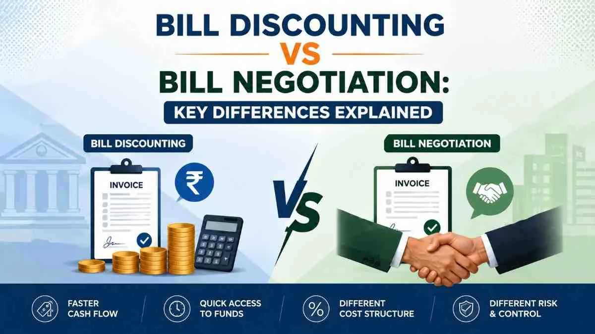 Bill Discounting vs Bill Negotiation: Key Differences Explained