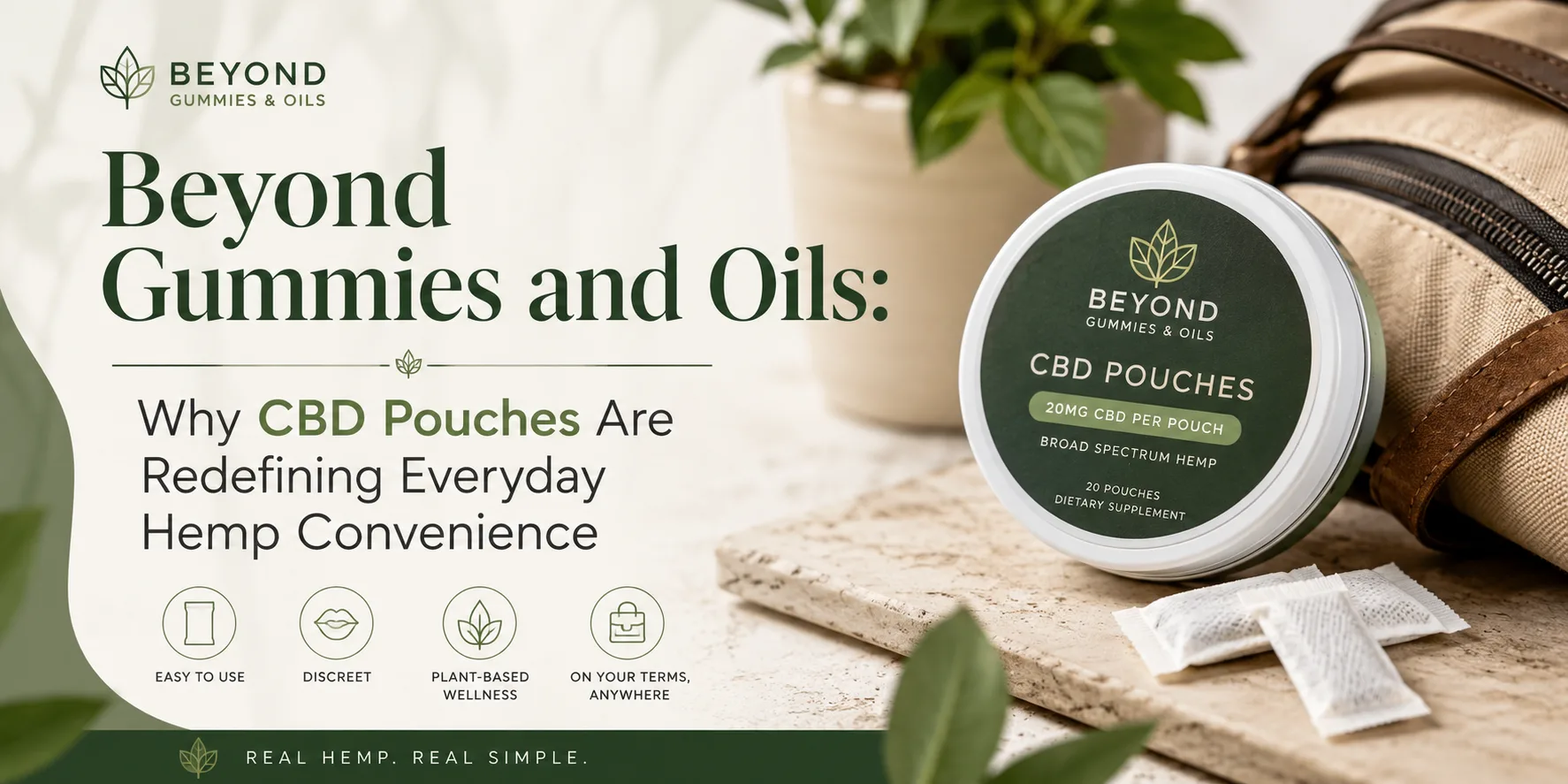 Beyond Gummies and Oils: Why CBD Pouches Are Redefining Everyday Hemp Convenience