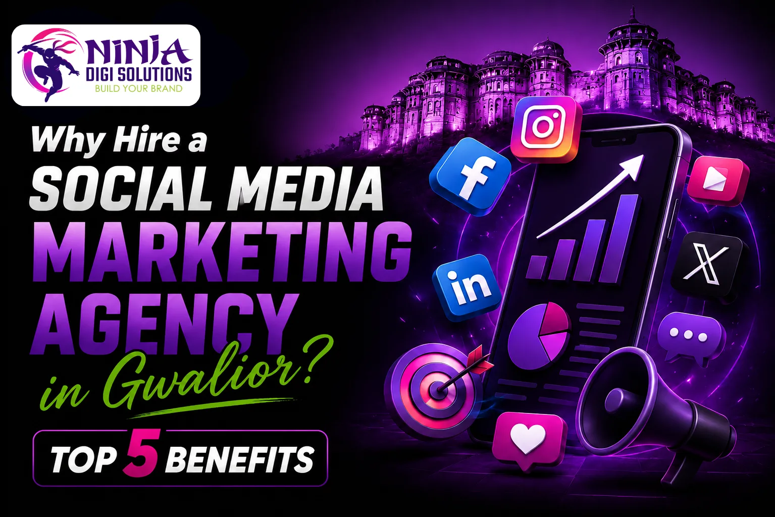 Why Hire a Social Media Marketing Agency in Gwalior? (Top 5 Benefits)