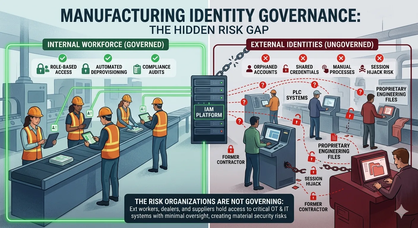 Manufacturing Identity Governance: The Identity Risk Organizations Are Not Governing