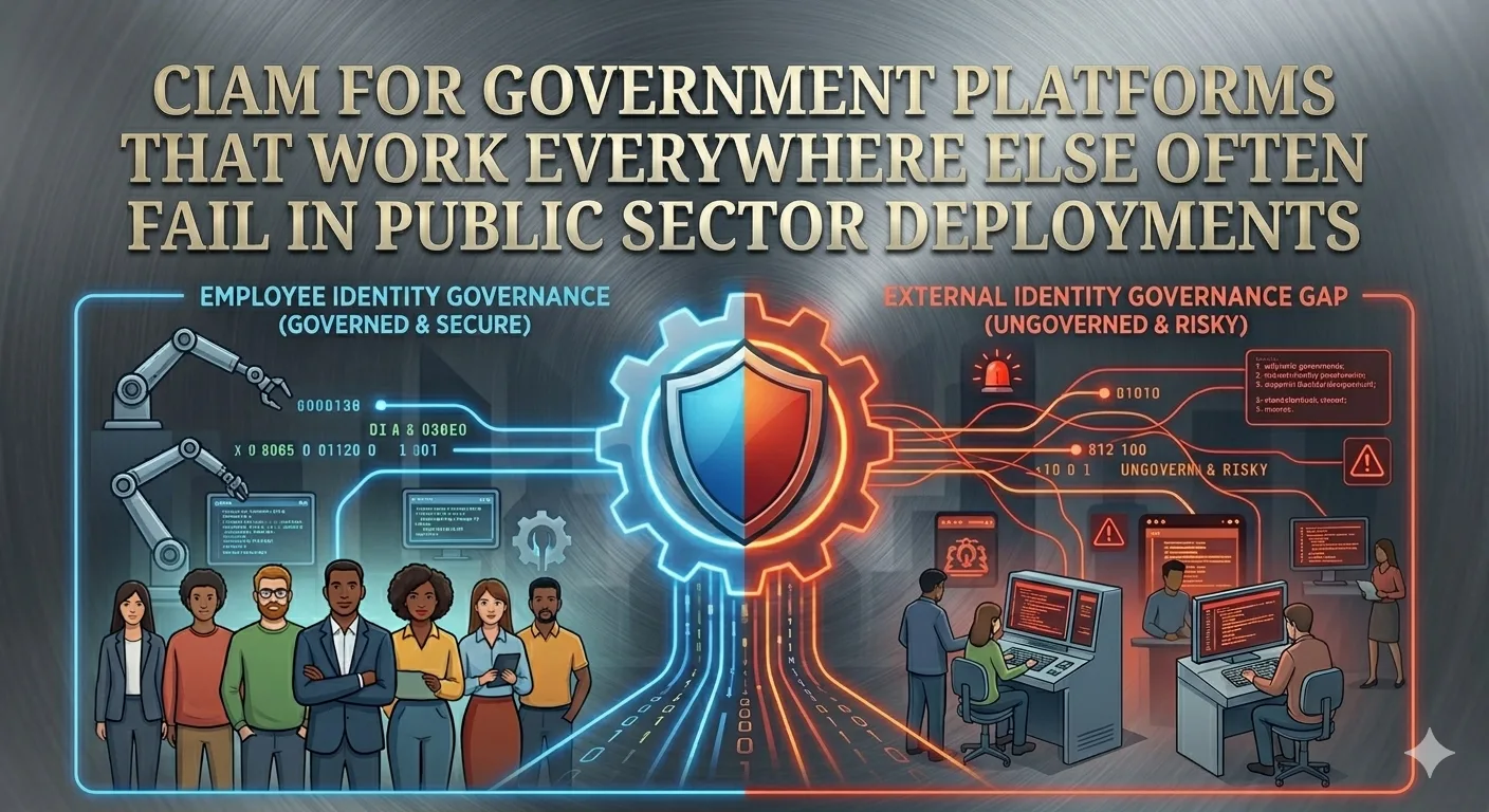 Why CIAM for Government Platforms That Work Everywhere Else Often Fail in Public Sector Deployments