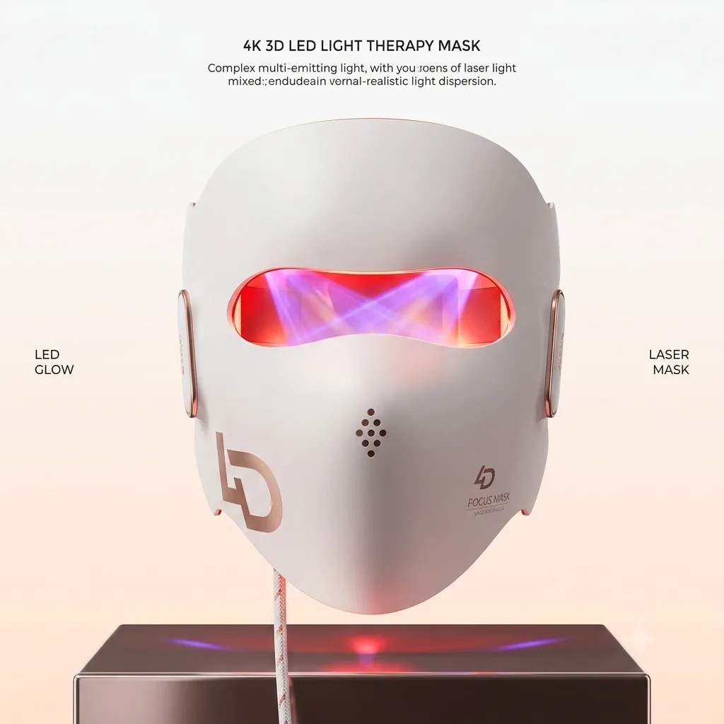 4D Laser Light Therapy Mask for Anti-Aging Skin Renewal