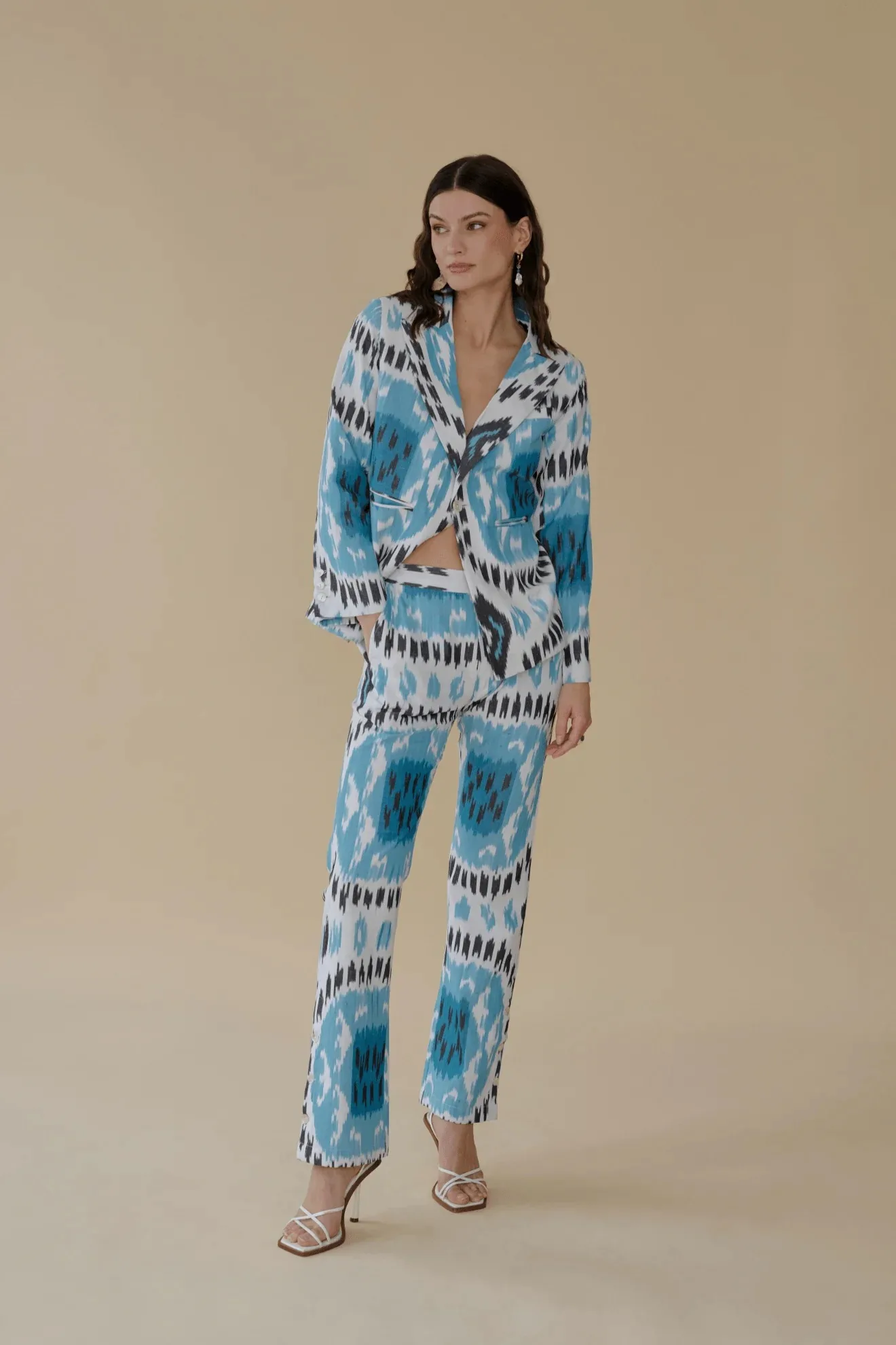 How Ikat Pants Red and Beige Pants Women Style Are Shaping Modern Wardrobes