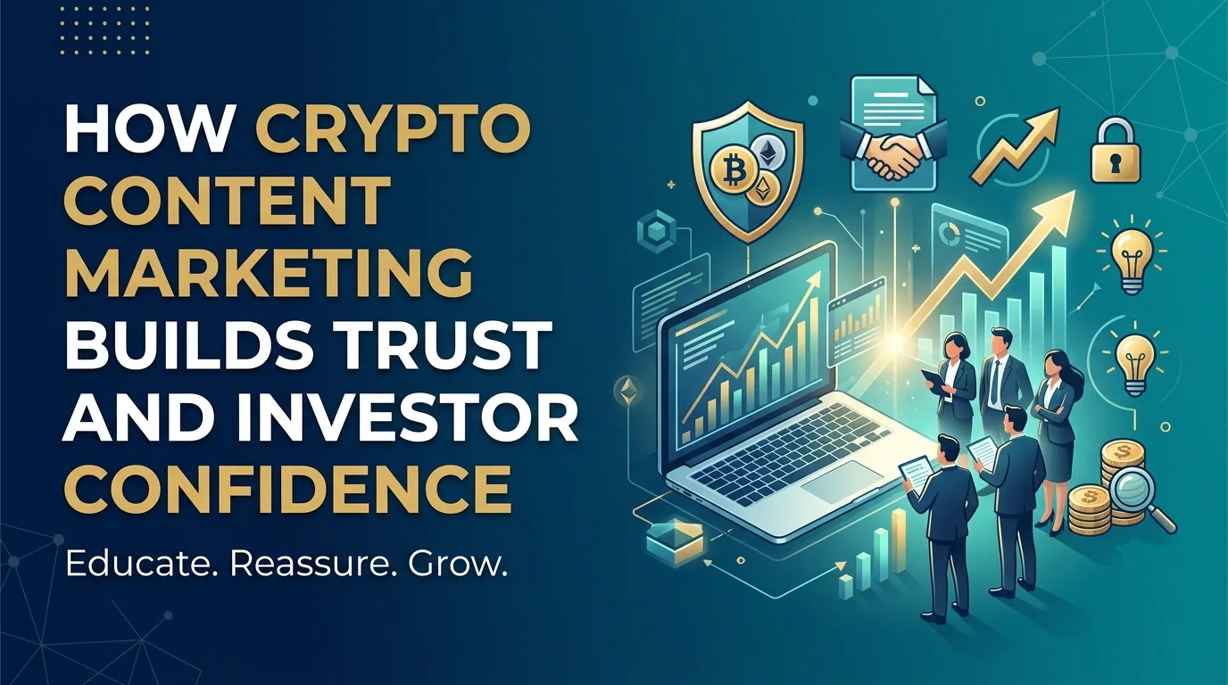 How Crypto Content Marketing Builds Trust and Investor Confidence