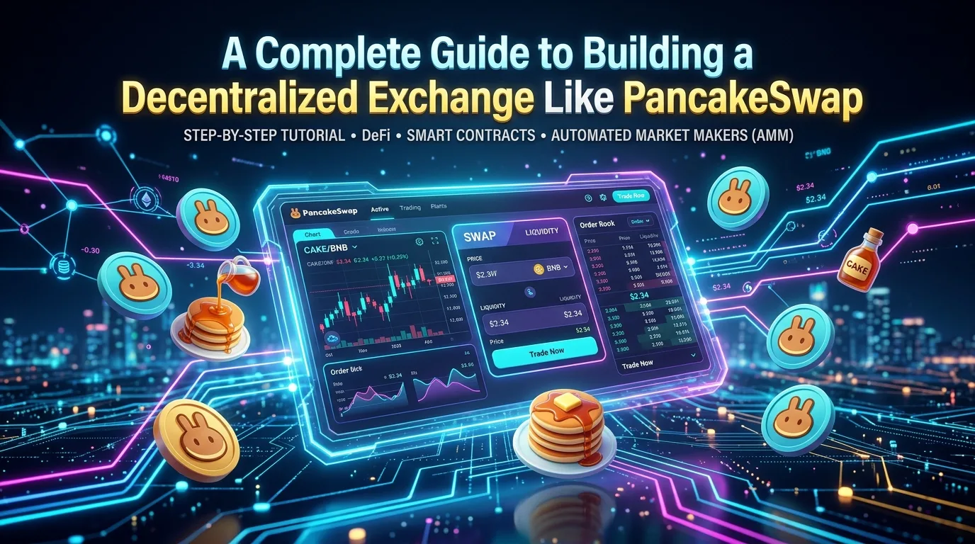 A Complete Guide to Building a Decentralized Exchange Like PancakeSwap