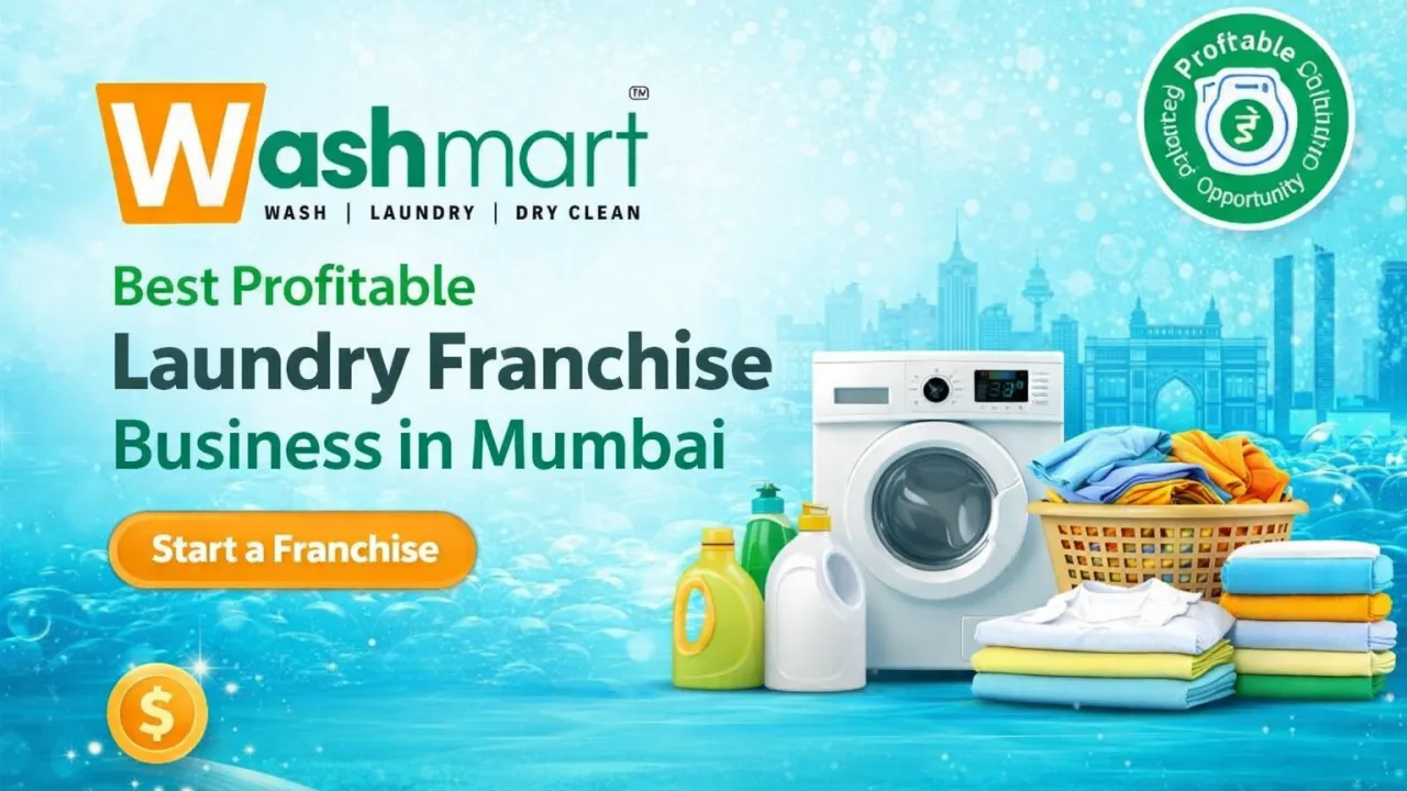 Washmart Best Profitable Laundry Franchise Business in Mumbai