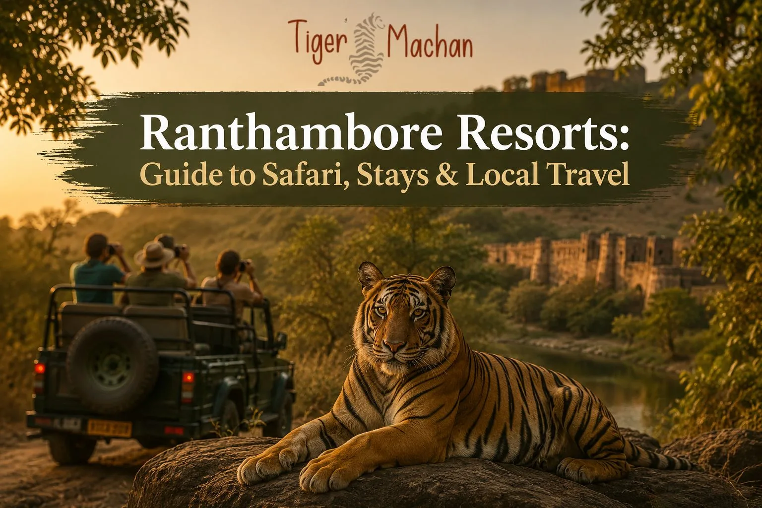 Ranthambore Resorts: Guide to Safari, Stays & Local Travel