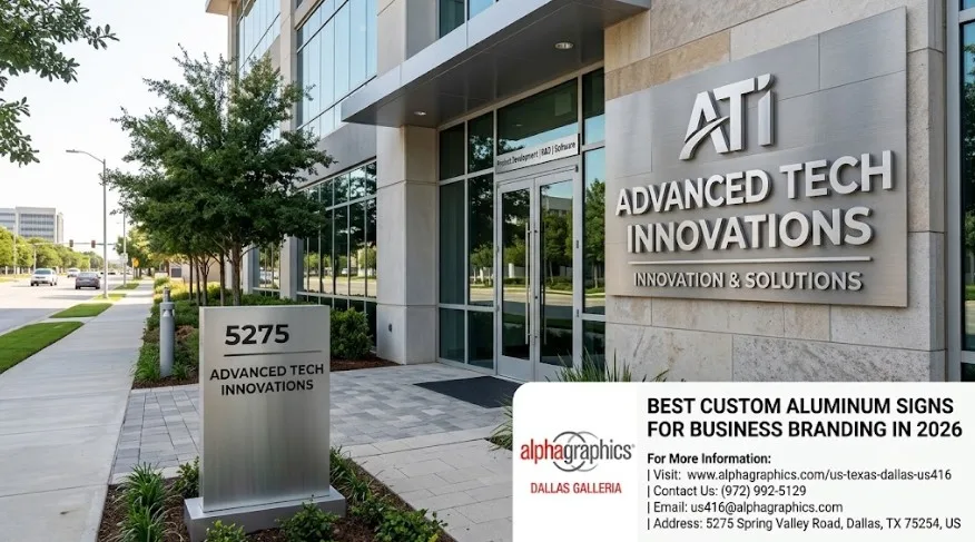 Best Custom Aluminum Signs for Business Branding in 2026